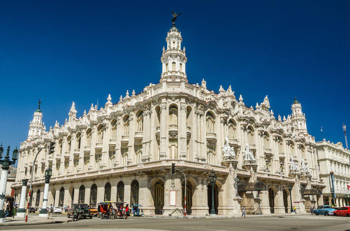 Le Grand Théâtre Alicia Alonso, exemple d'éclecticisme de l'architecture cubaine